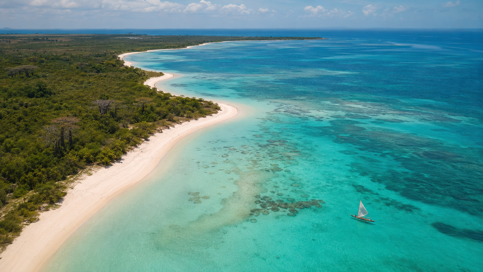 Littoral turquoise de Madagascar